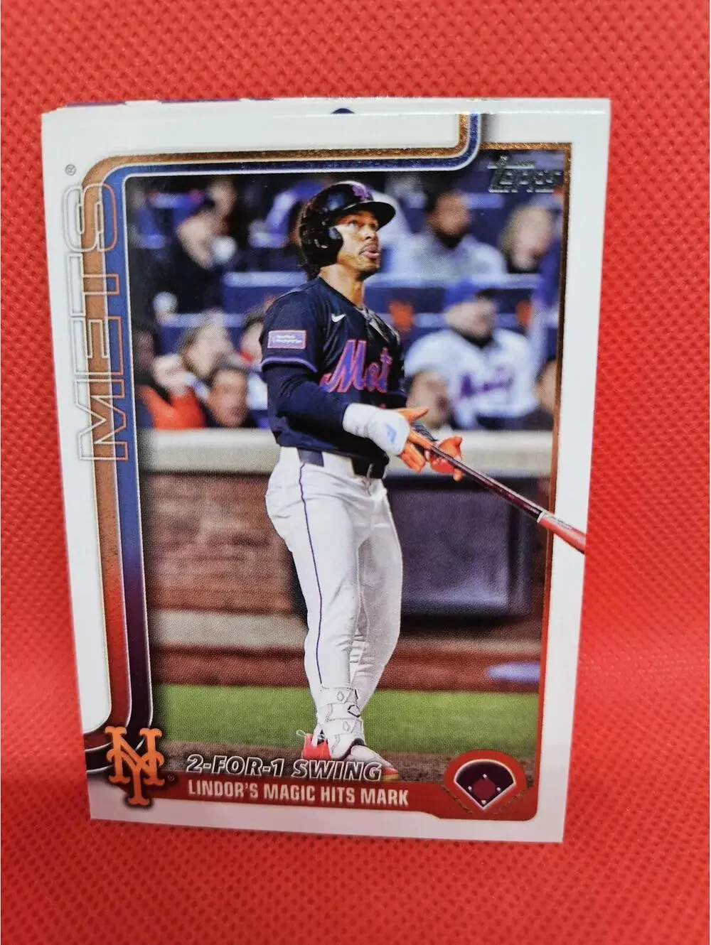 Fransisco Lindor - 2025 Topps Update #US290 - Mets - RAW Mint
